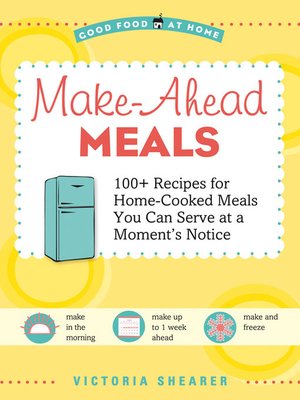 cover image of Make-Ahead Meals